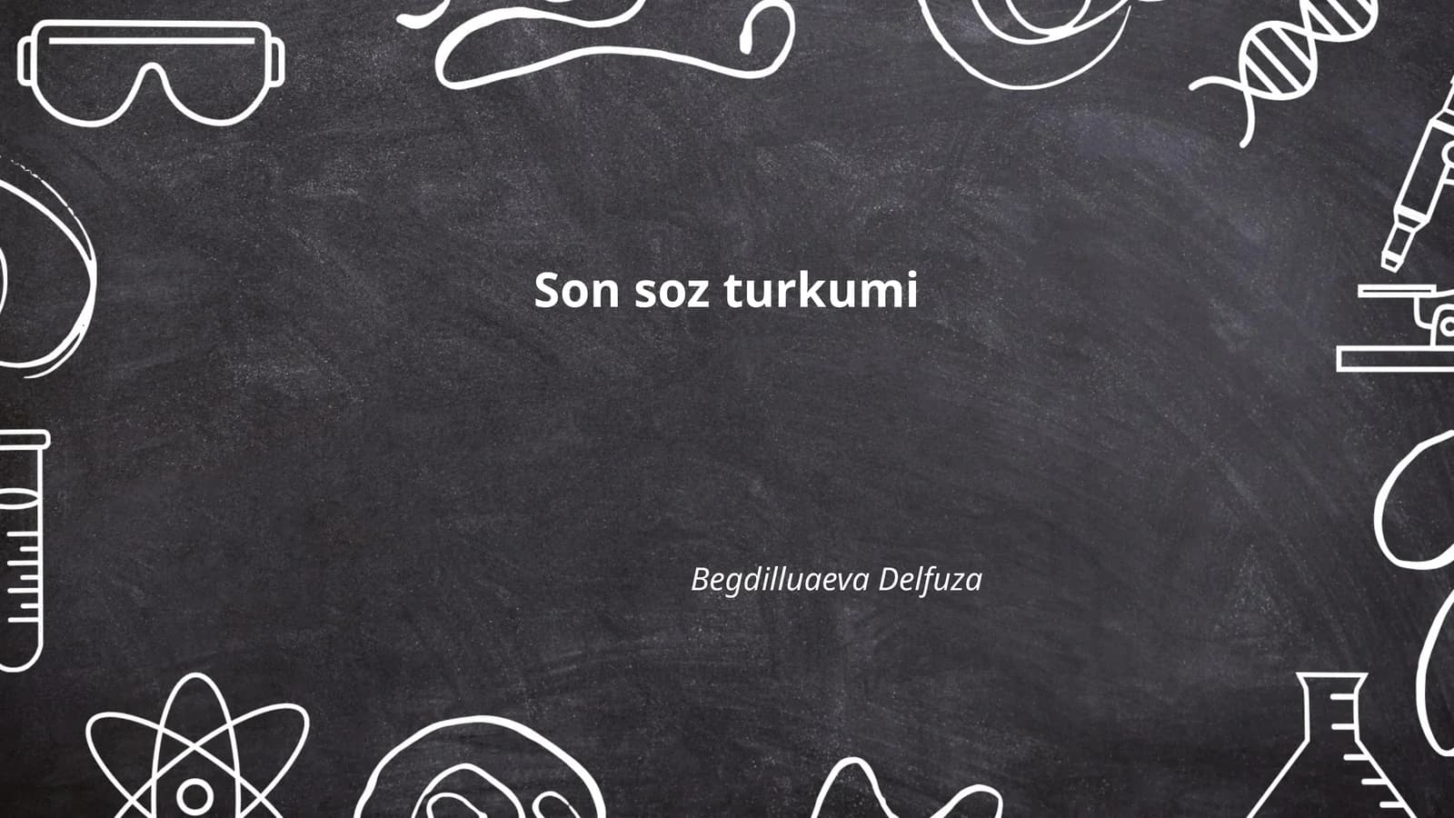 So'nggi so'zlarning turlari