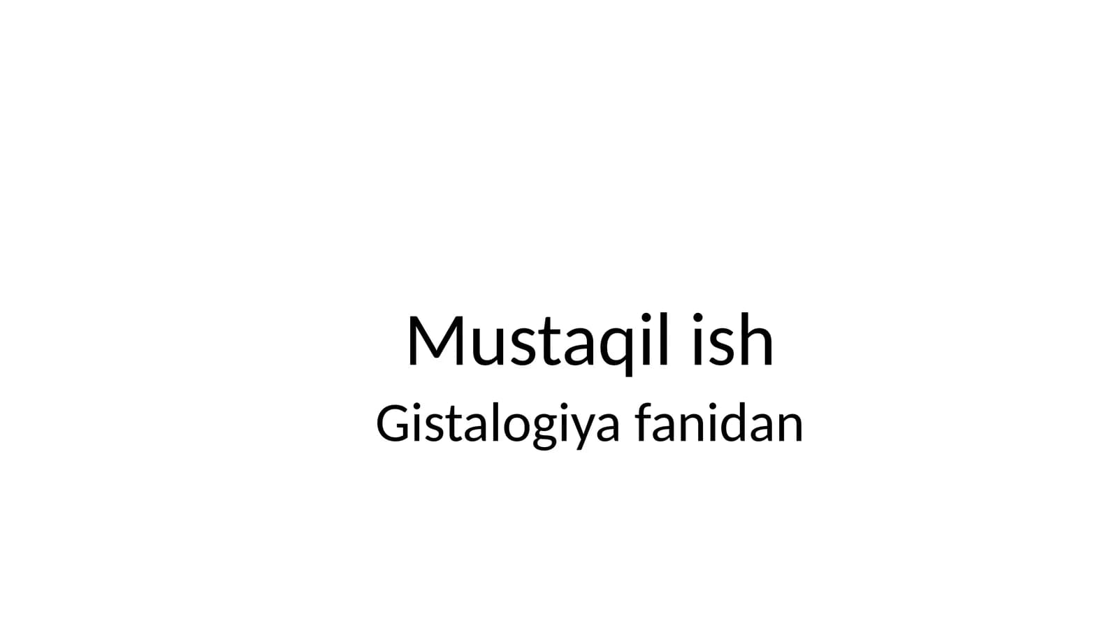 Hazim nayining limfoid tuzulmasi