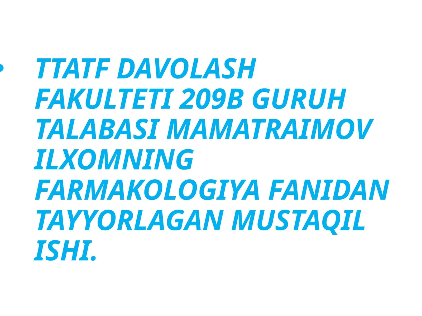 Anafilaktik shok va Davolash