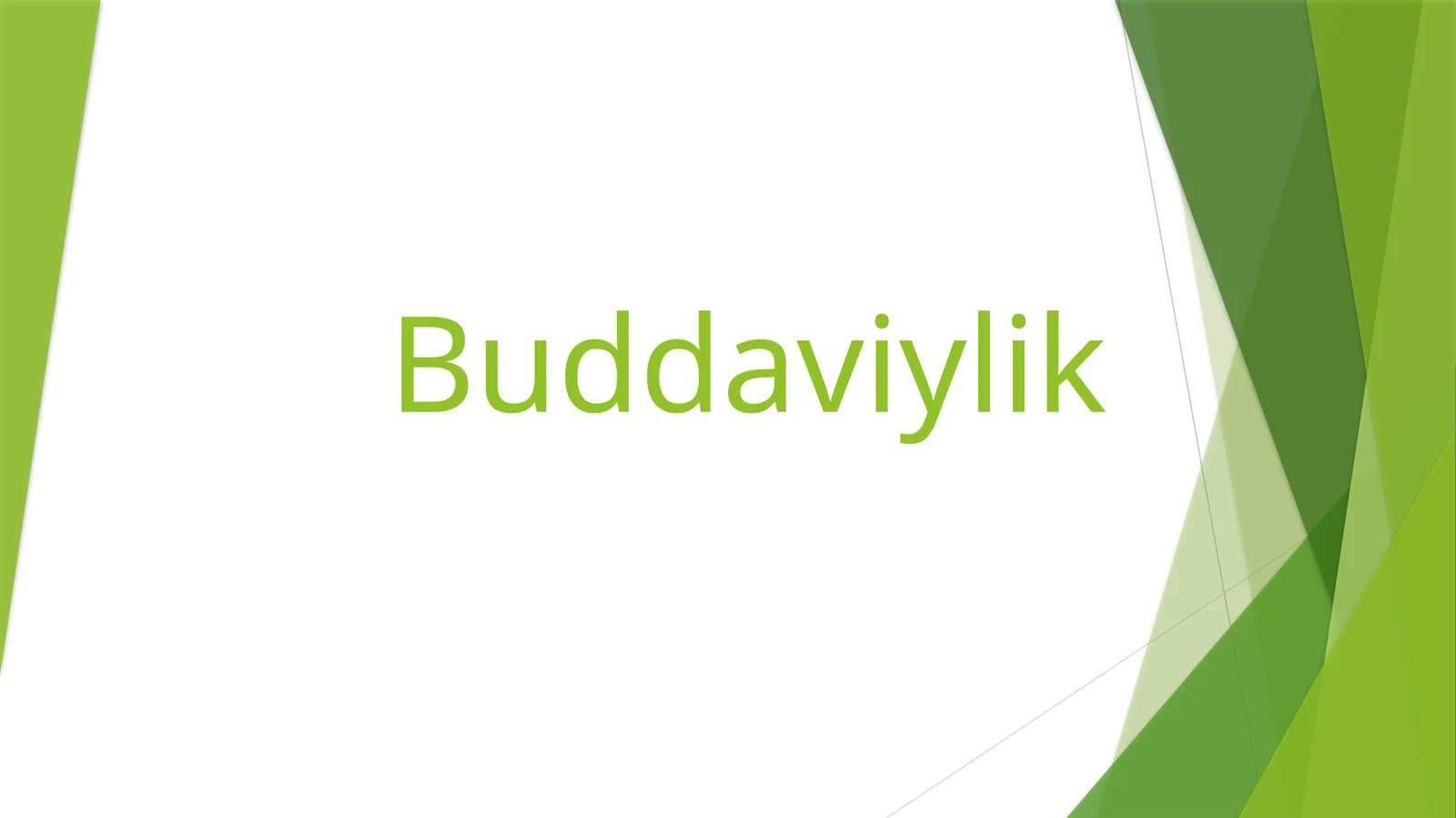 Buddaviylik