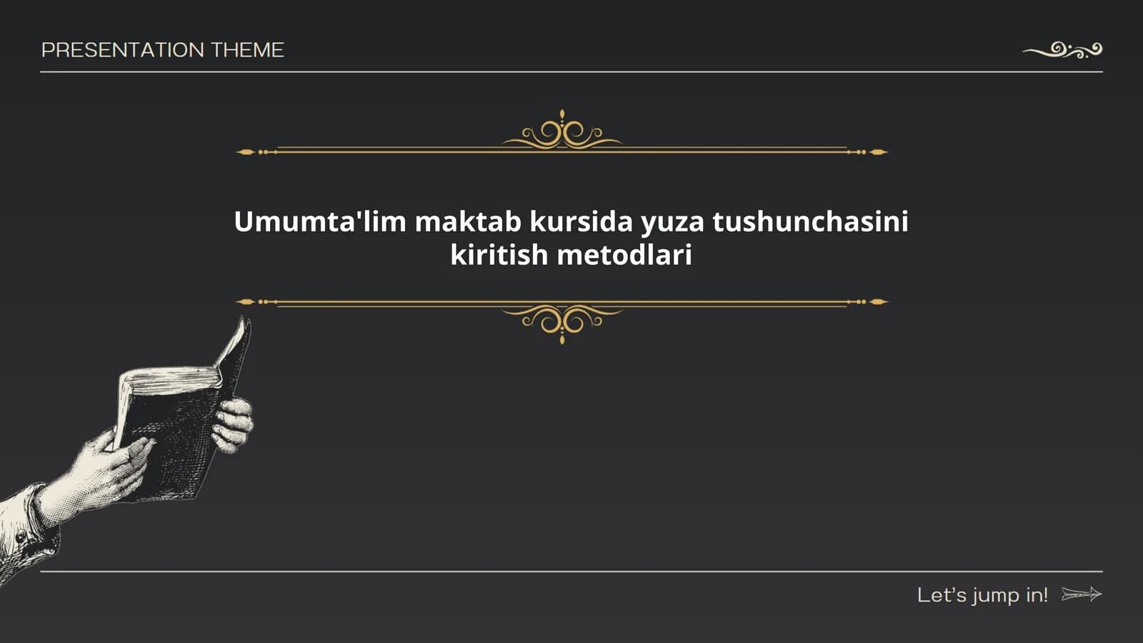 Umumta'lim maktab kursida yuza tushunchasini kiritish metodlari