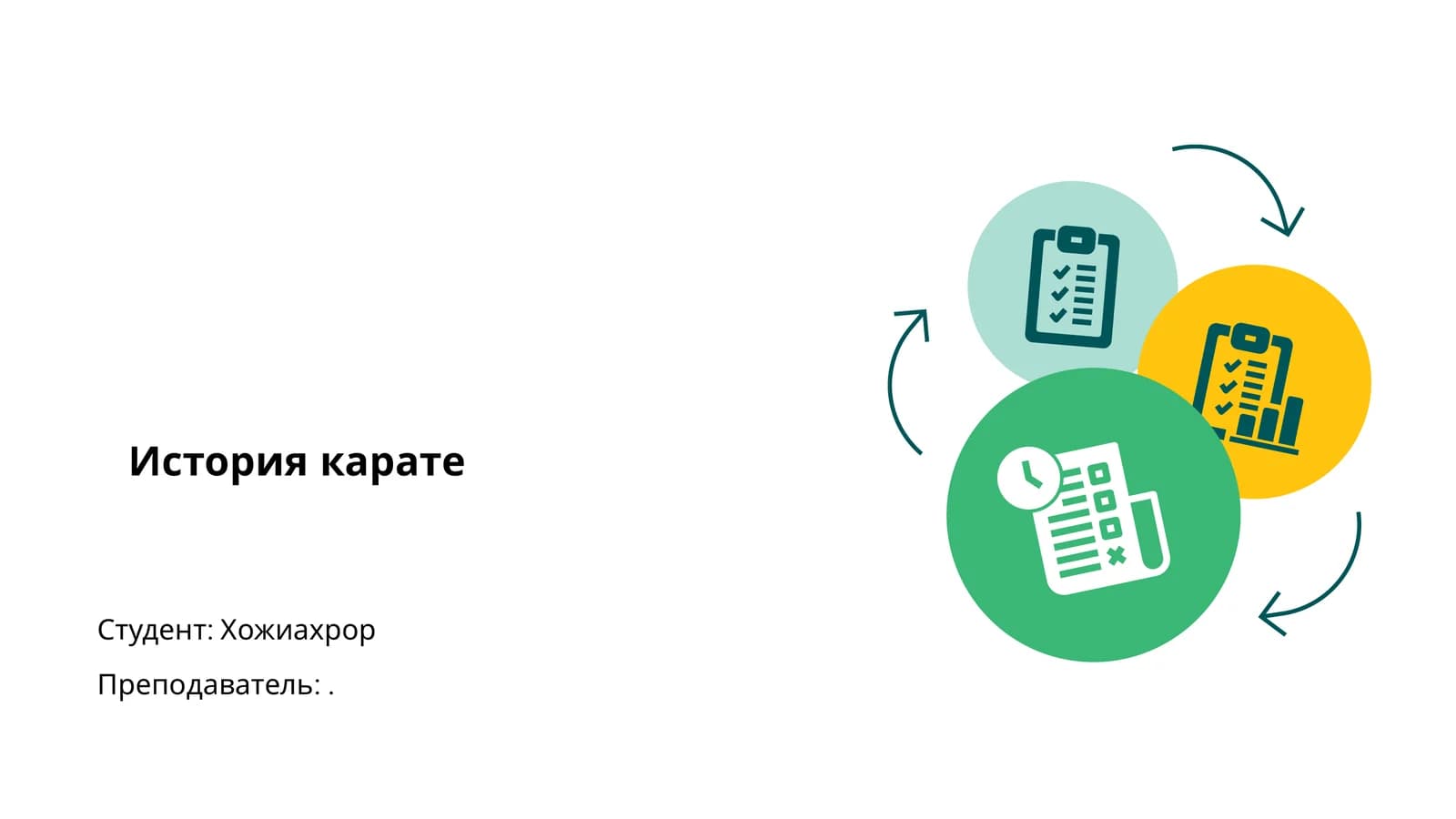 История карате