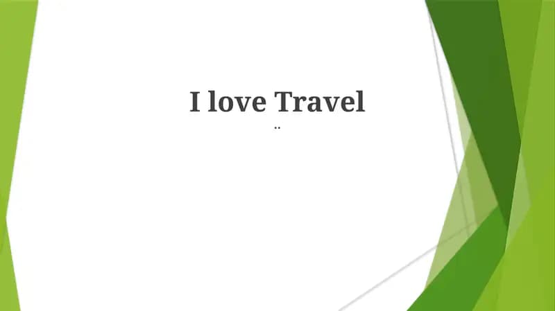Wanderlust and Why