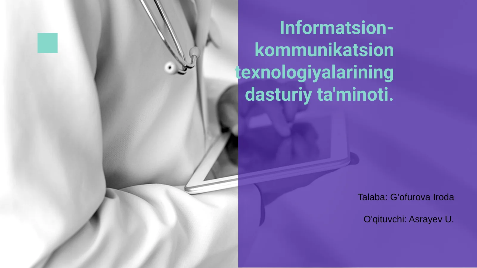 Product slide 1