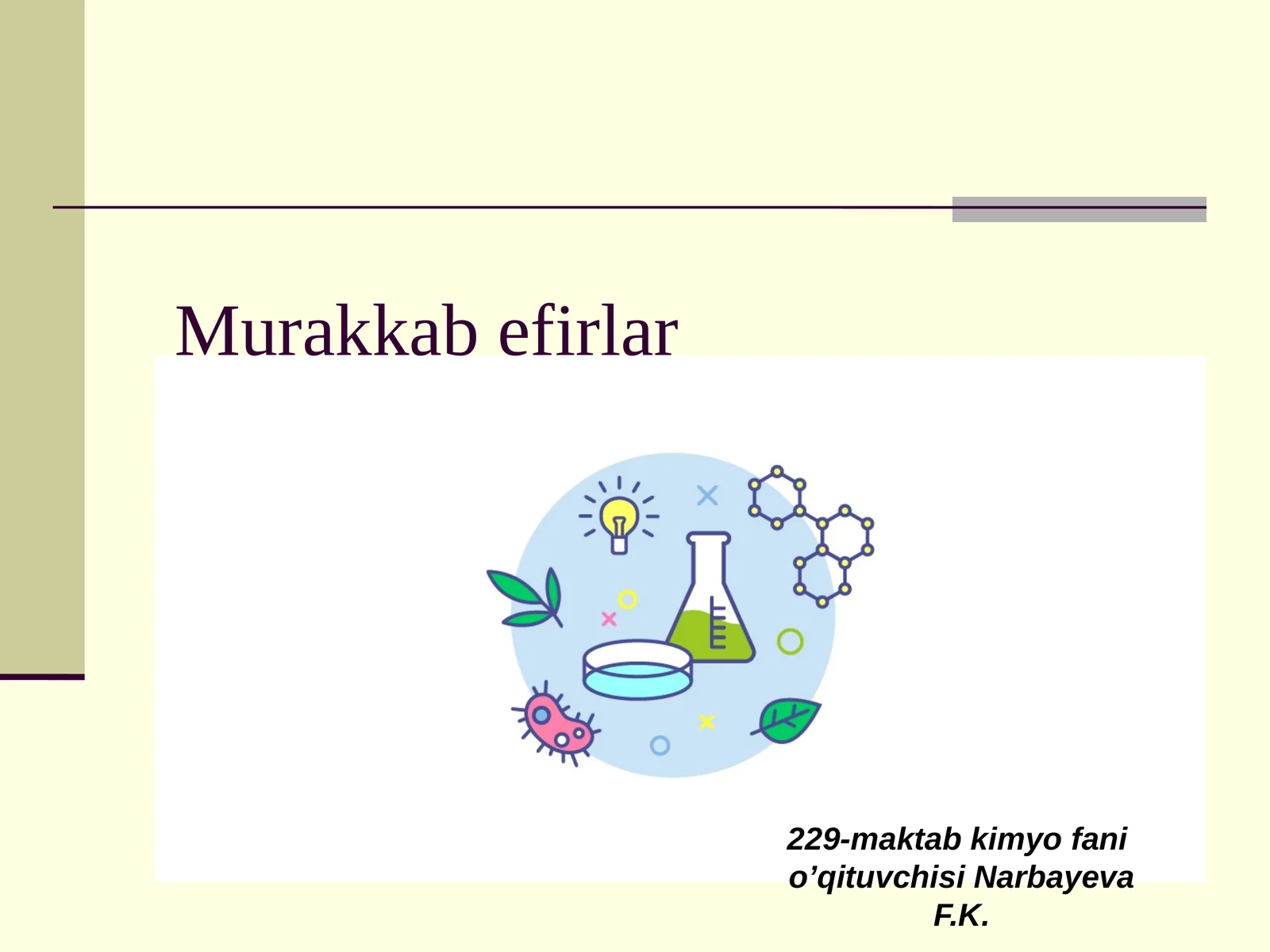 Murakkab efirlar