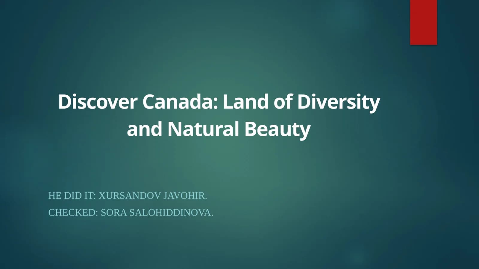 Discover Canada: Land of Diversity and Natural Beauty