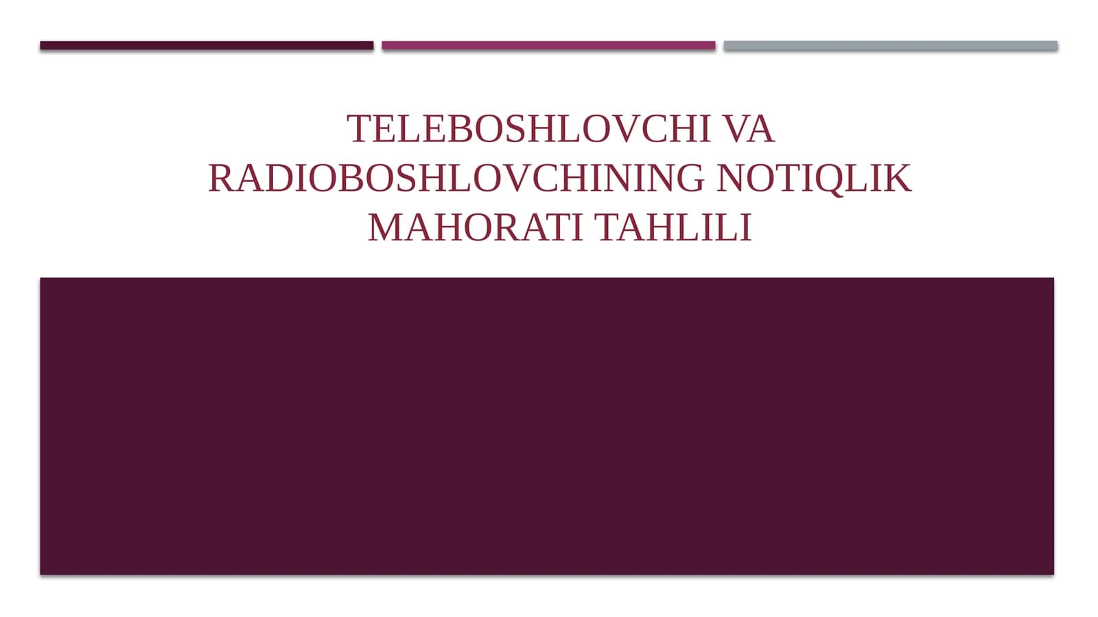 TELEBOSHLOVCHI XUSUSIYATLARI