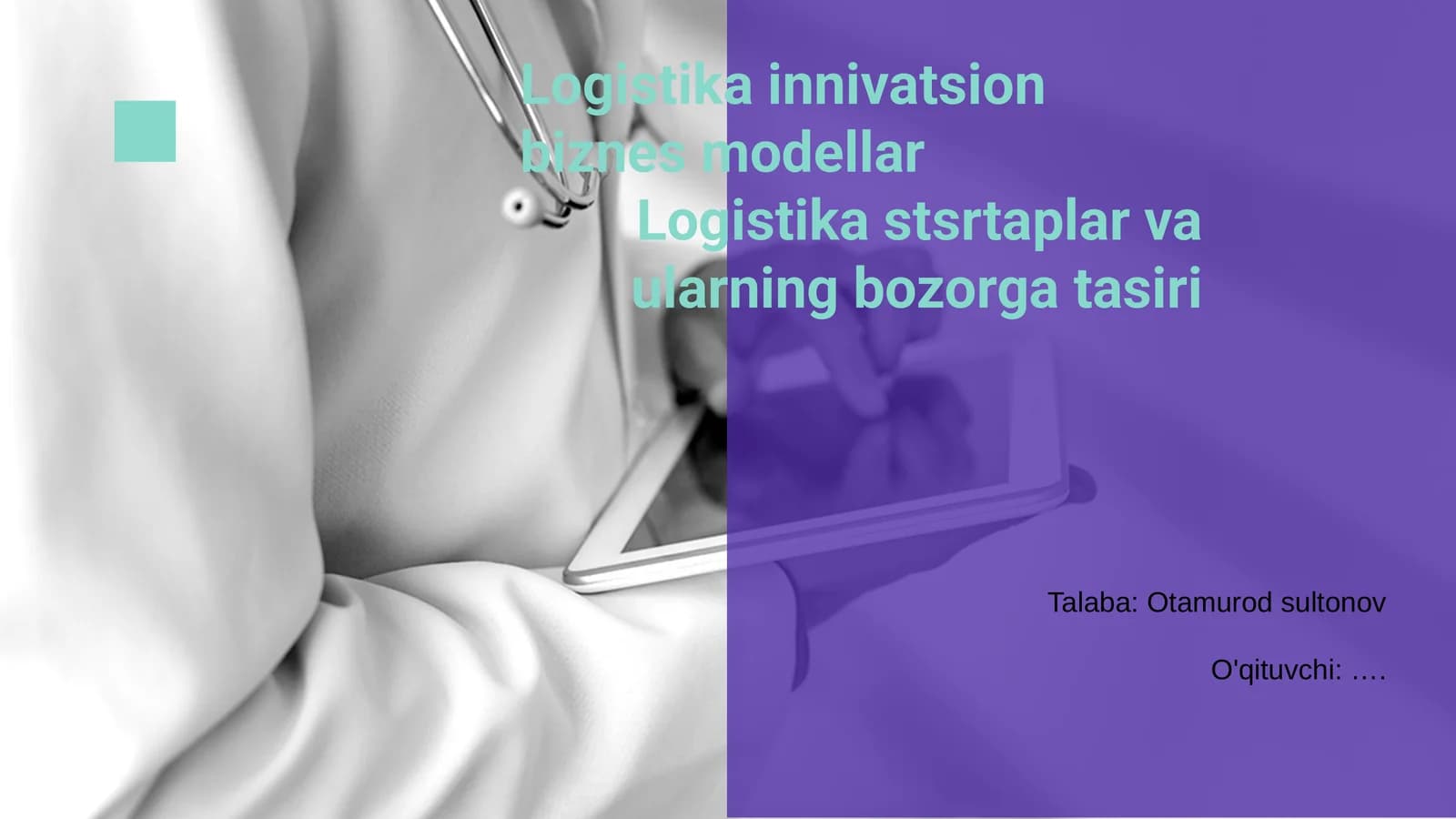 Logistika innovatsion biznes modellari