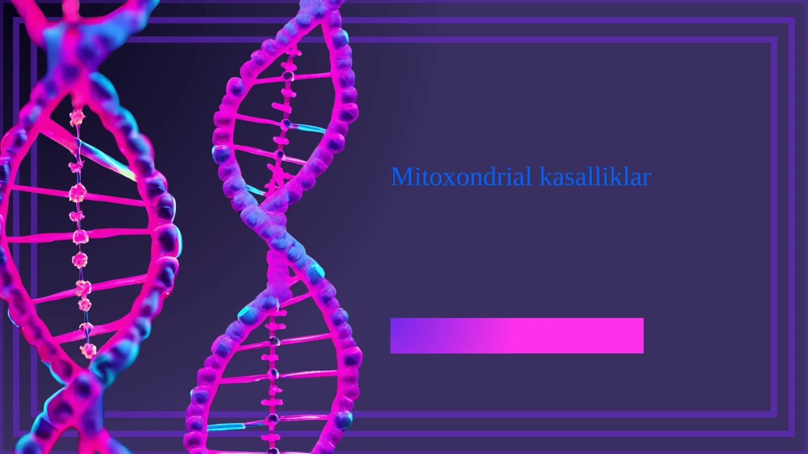 Mitoxondrial kasalliklar
