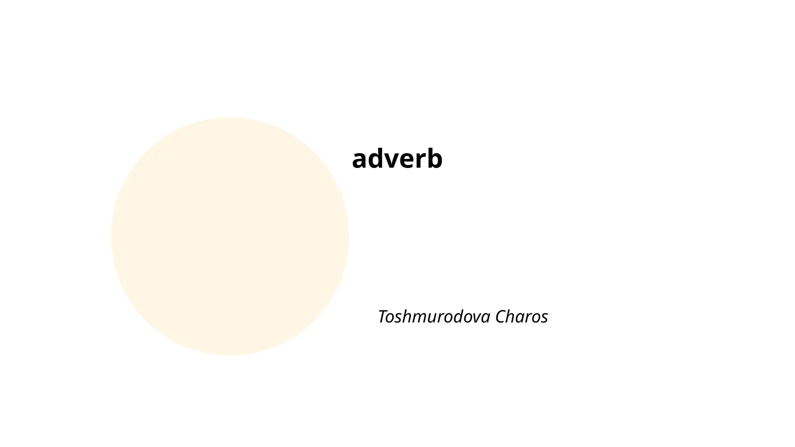 Adverbs: Types, Examples, and Usage