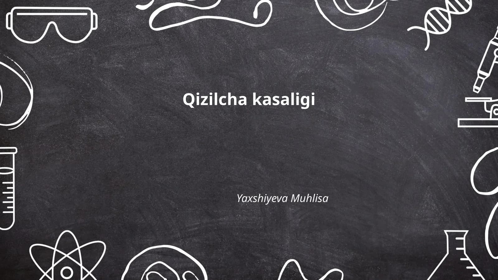 Qizilcha kasaligi