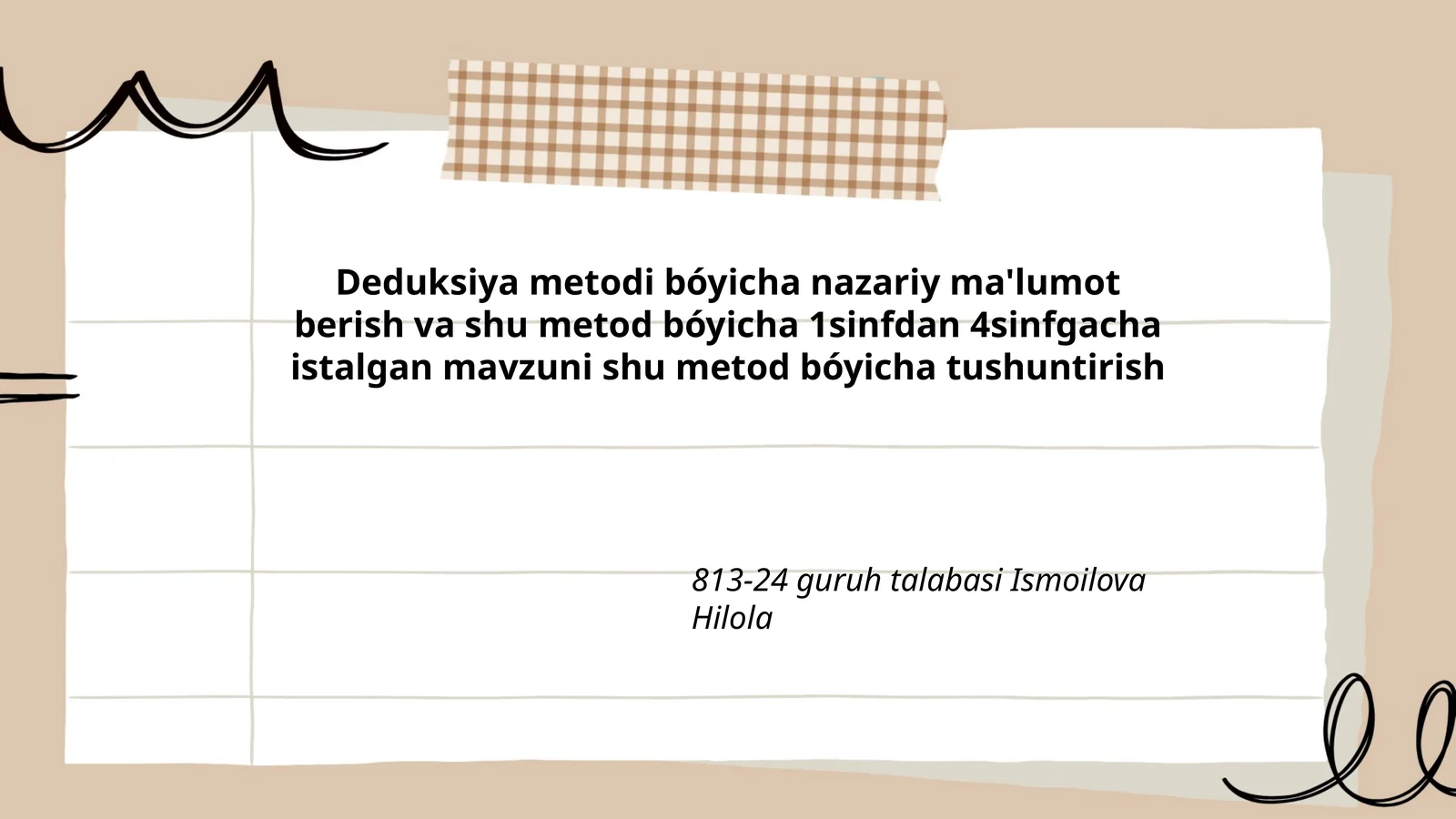 Deduksiya metodi