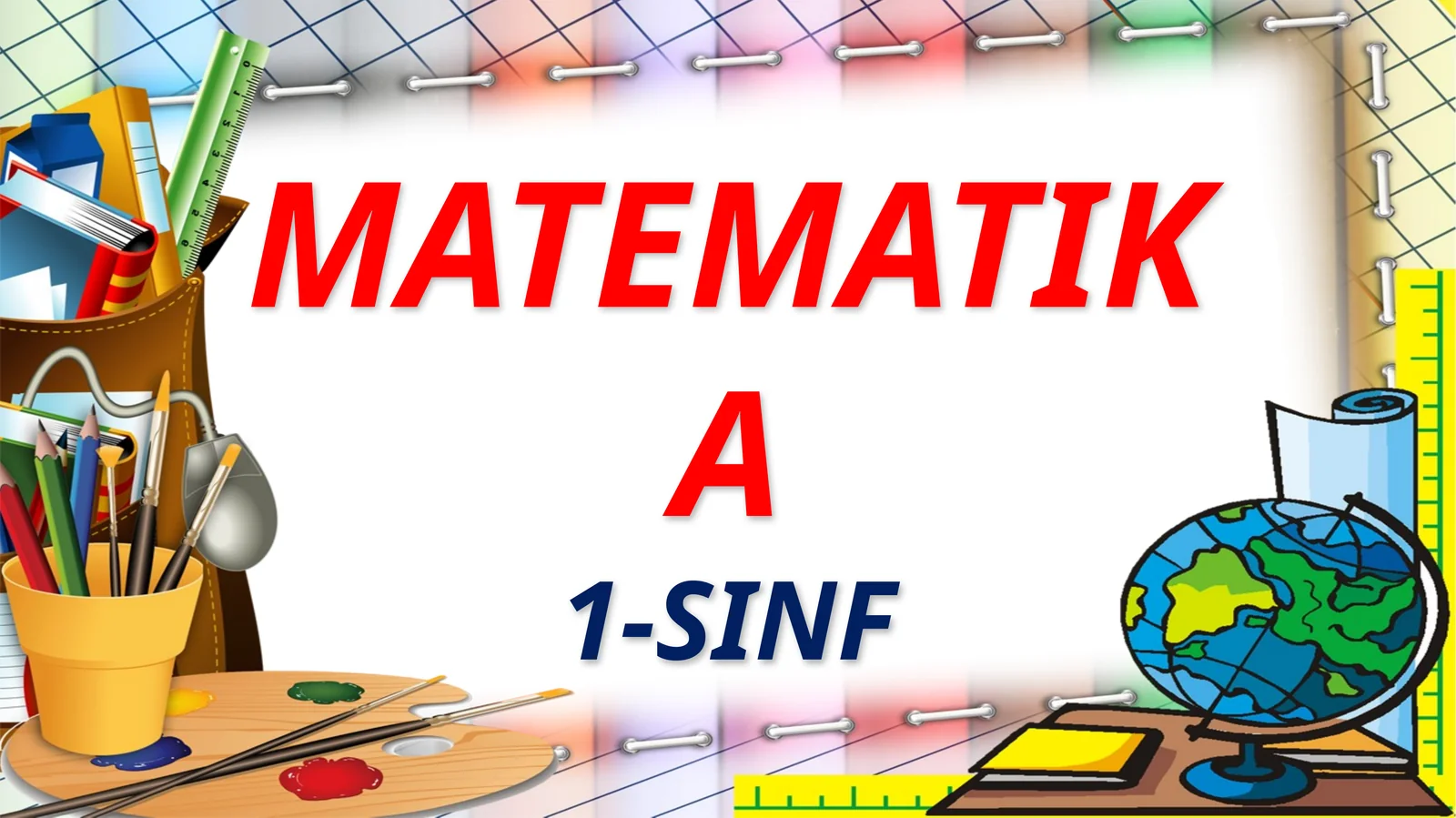 Matematika 1-sinf