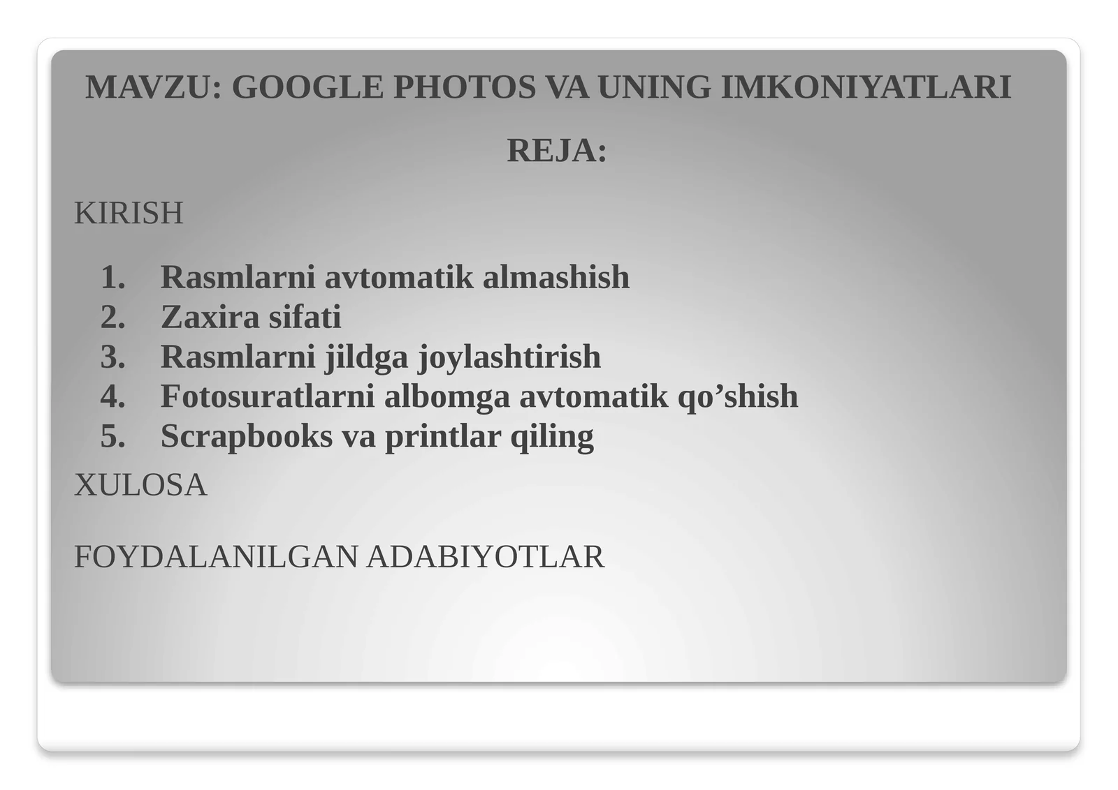 Product slide 1