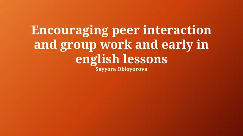 Learning Together and Alone