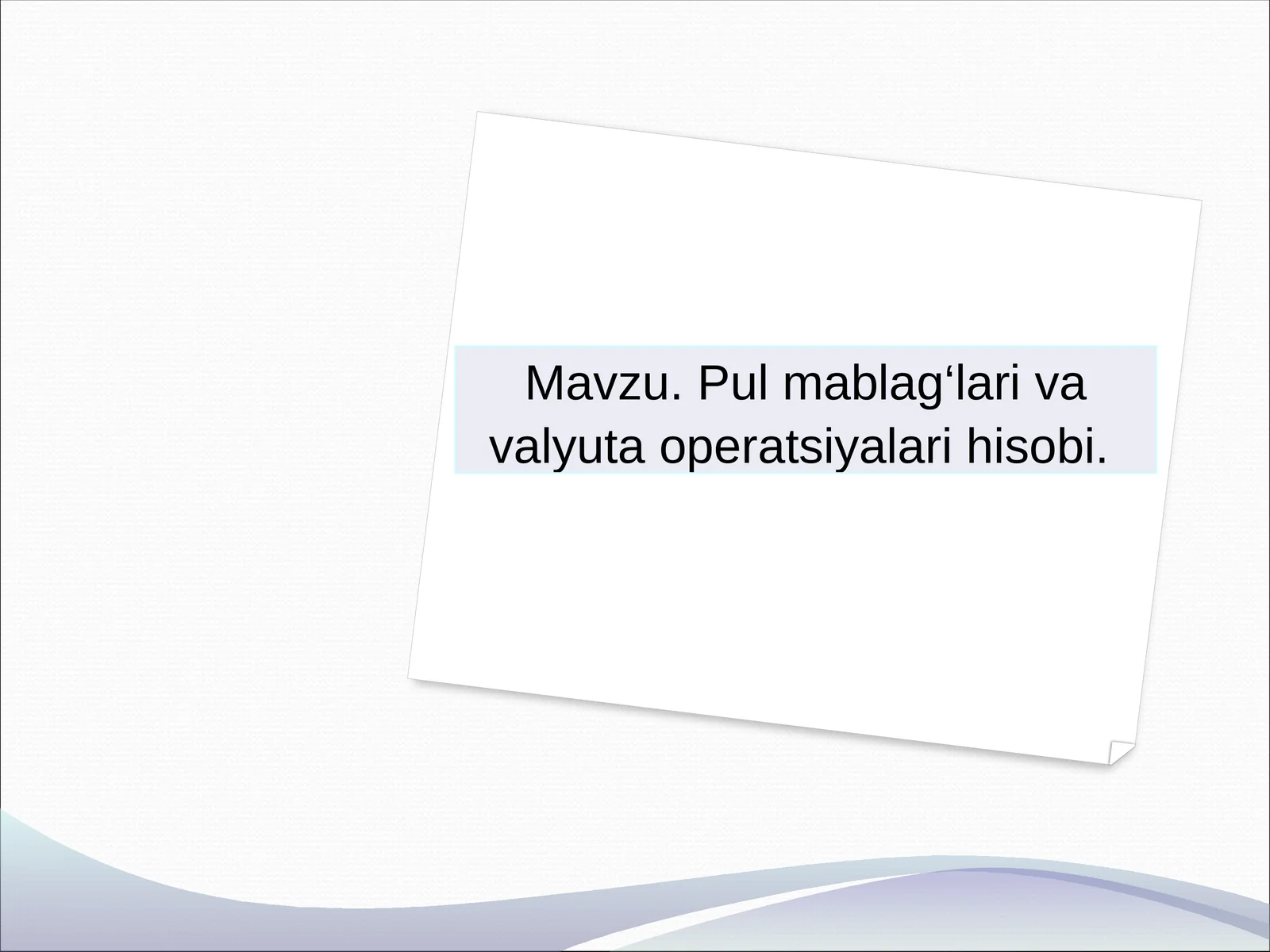 Product slide 1