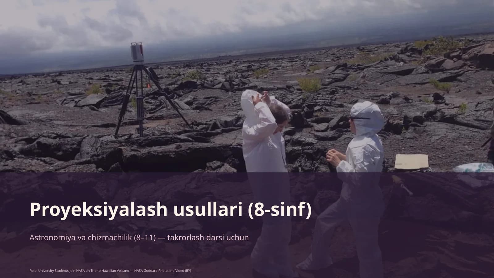 Proyeksiyalash usullari (8-sinf)