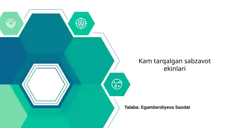 Noyob sabzavot ekinlari