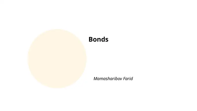 Bonds