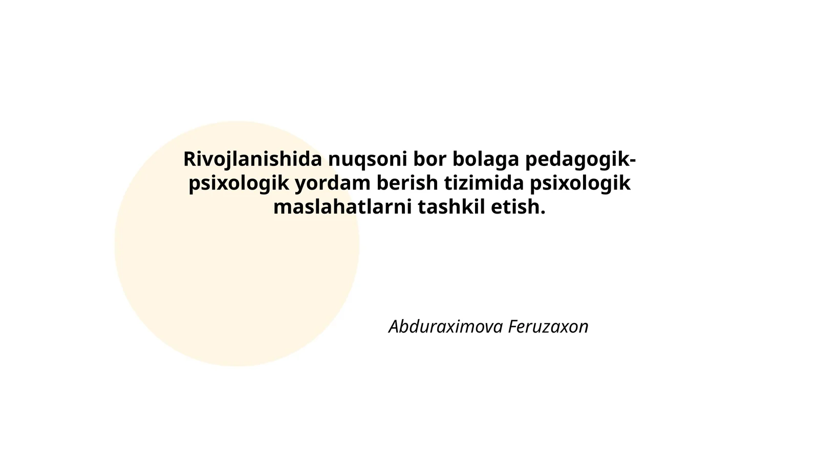 Psixologik maslahatlar