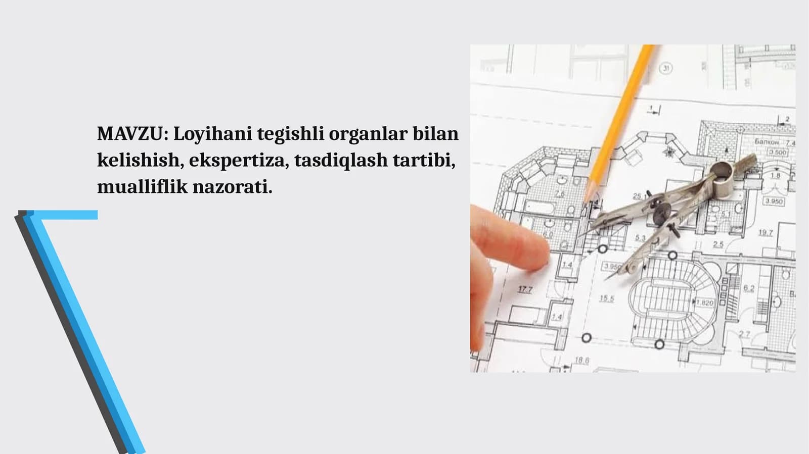 Loyiha ekspertizasi: turlari, tartibi, xulosasi