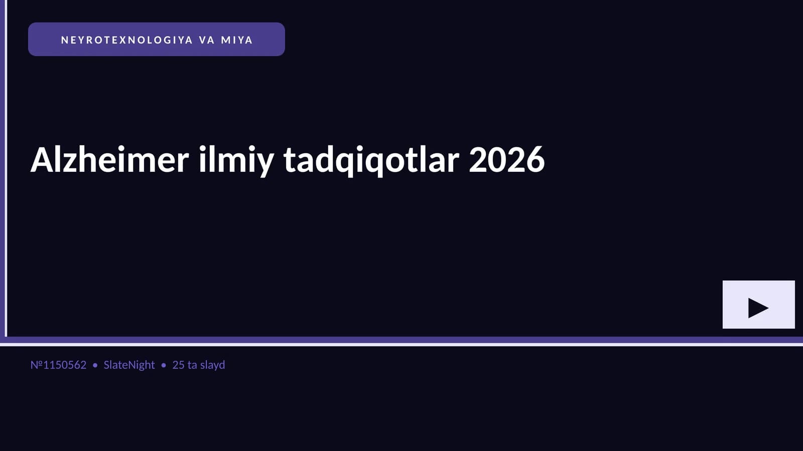 ALZHEIMER ILMIY TADQIQOTLAR 2026