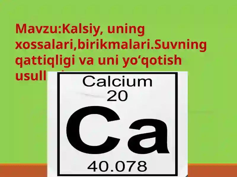 Kalsiy