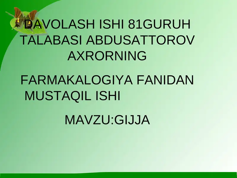 GIJJA