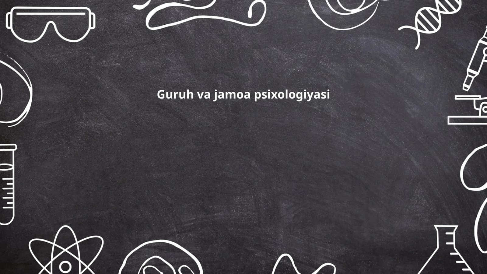 Guruh va jamoa psixologiyasi