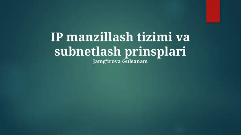 Product slide 1