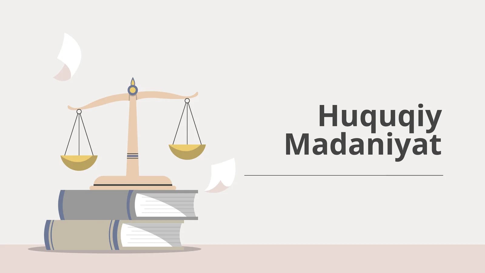 Huquqiy Madaniyat