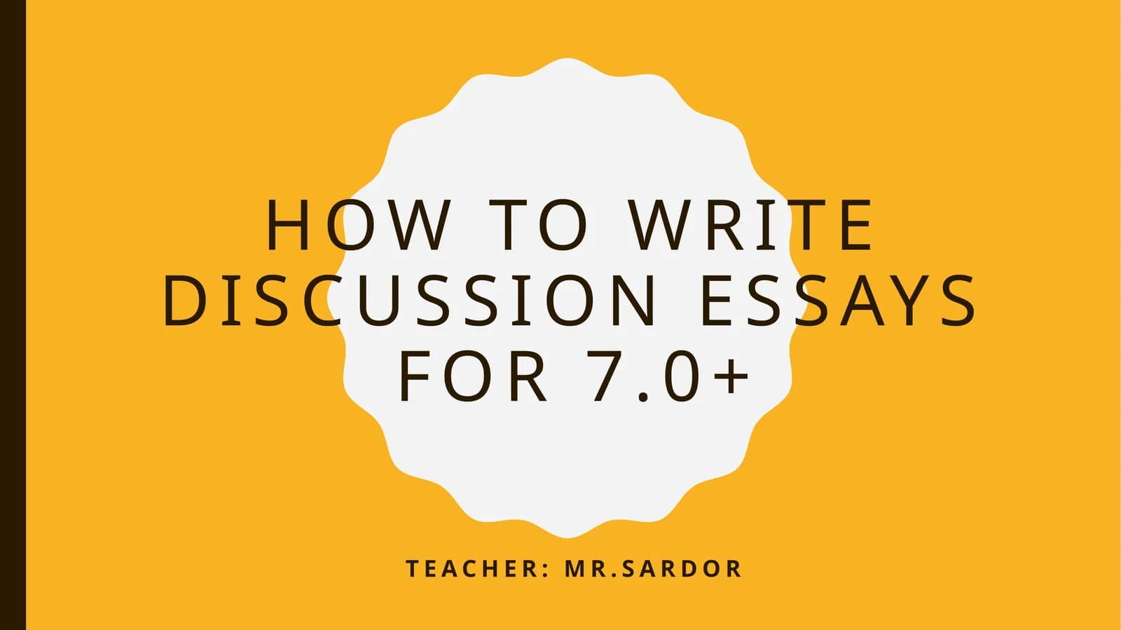 How to write discussion essays for 7.0+