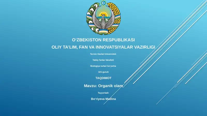 Organik olam