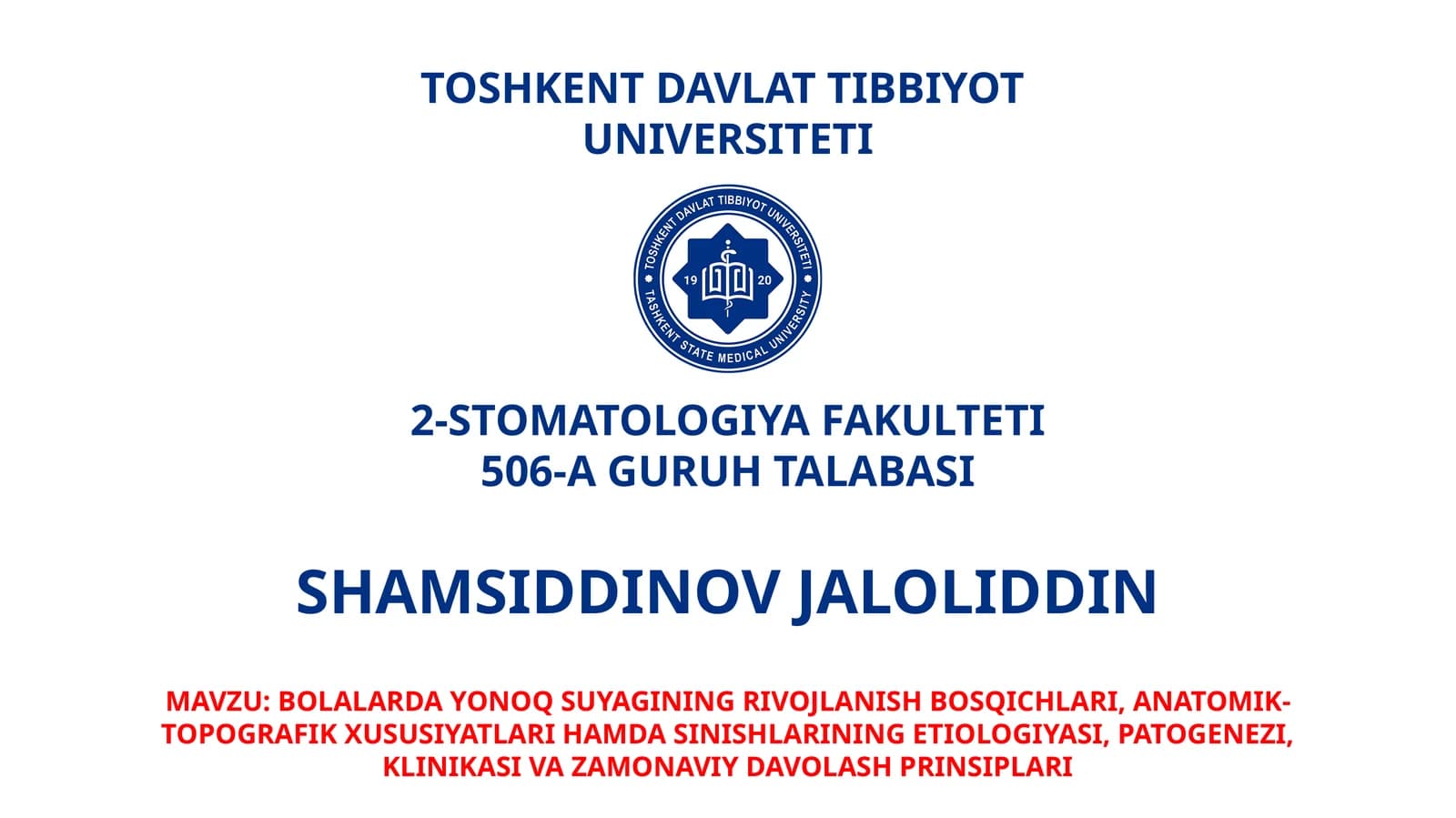 BOLALARDA YONOQ SUYAGINING RIVOJLANISH BOSQICHLARI