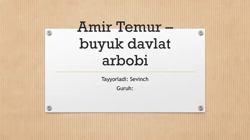 Product slide 1