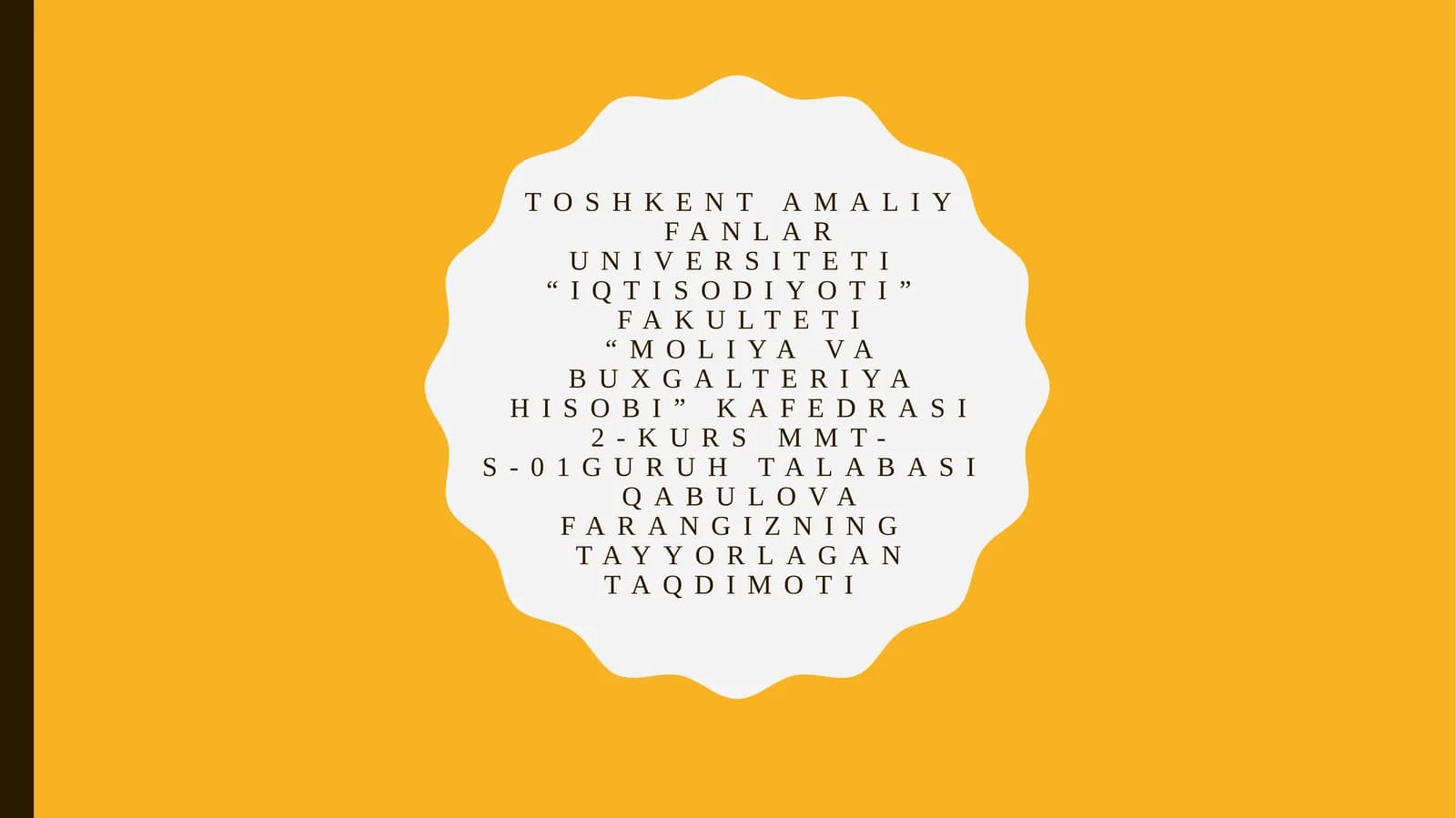 Moliyaviy sektorlar