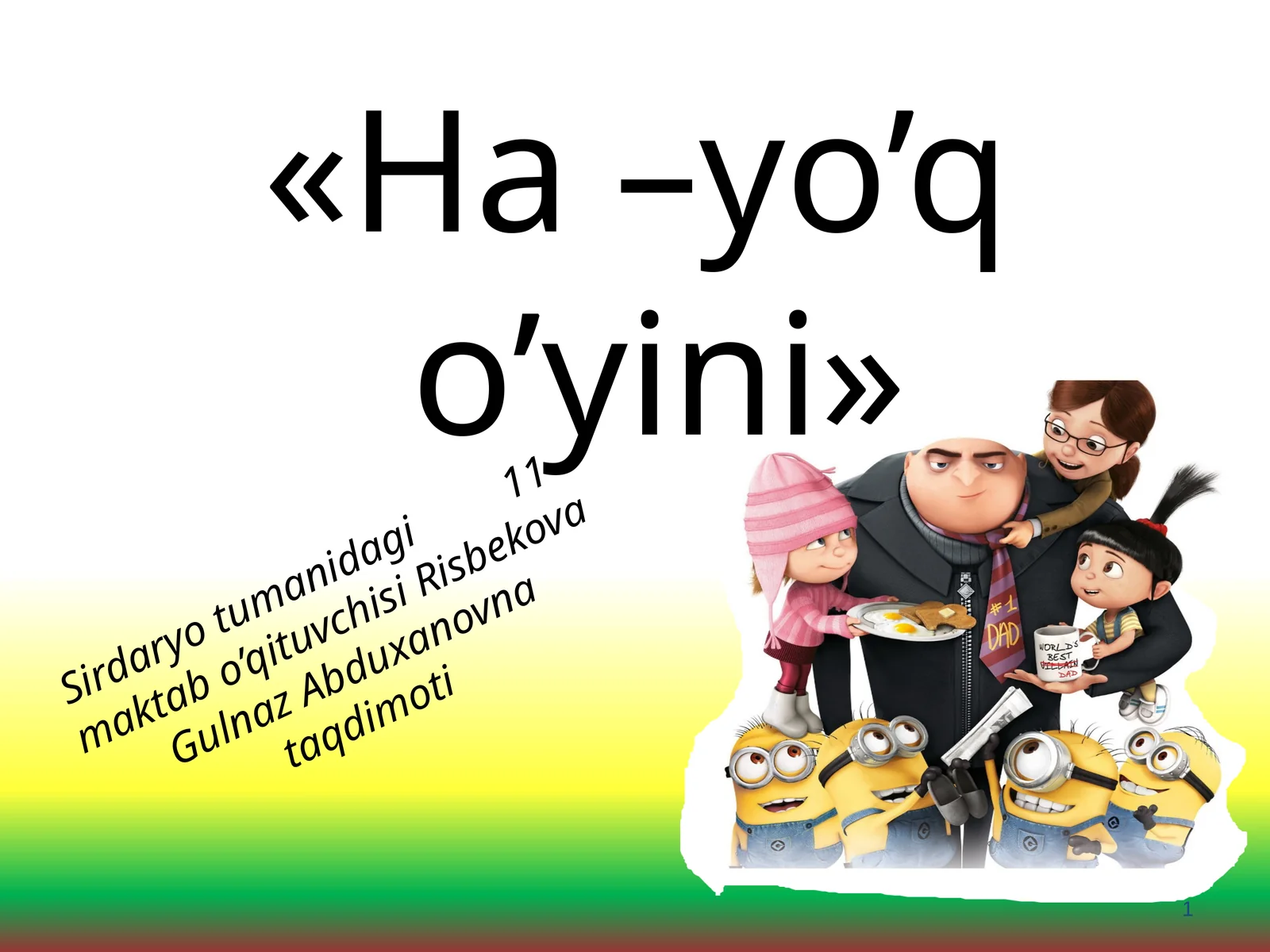 Product slide 1