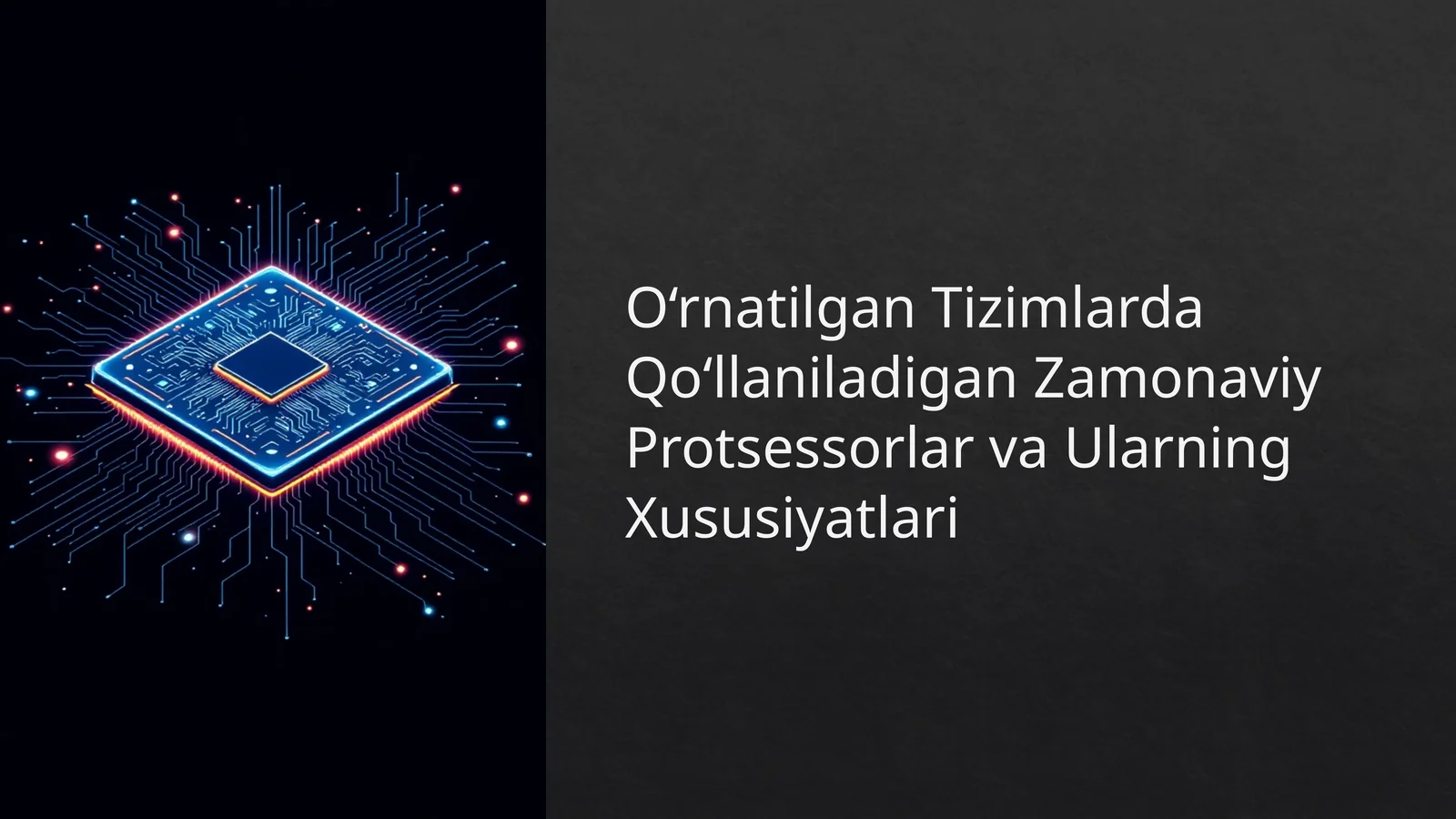 Zamonaviy Protsessorlar