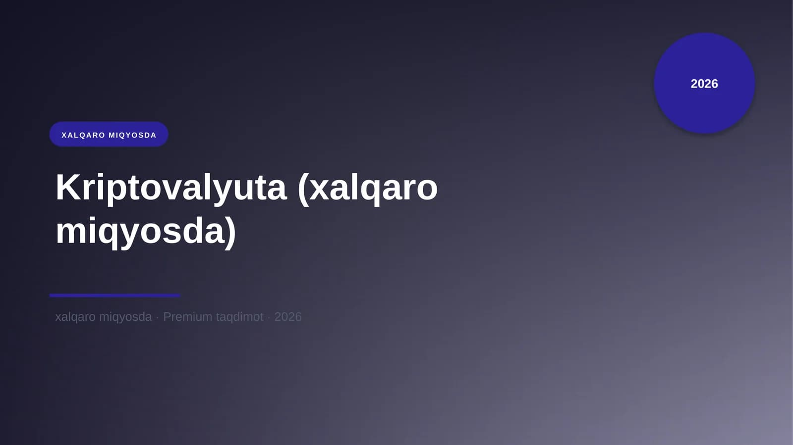 Kriptovalyuta (xalqaro miqyosda)