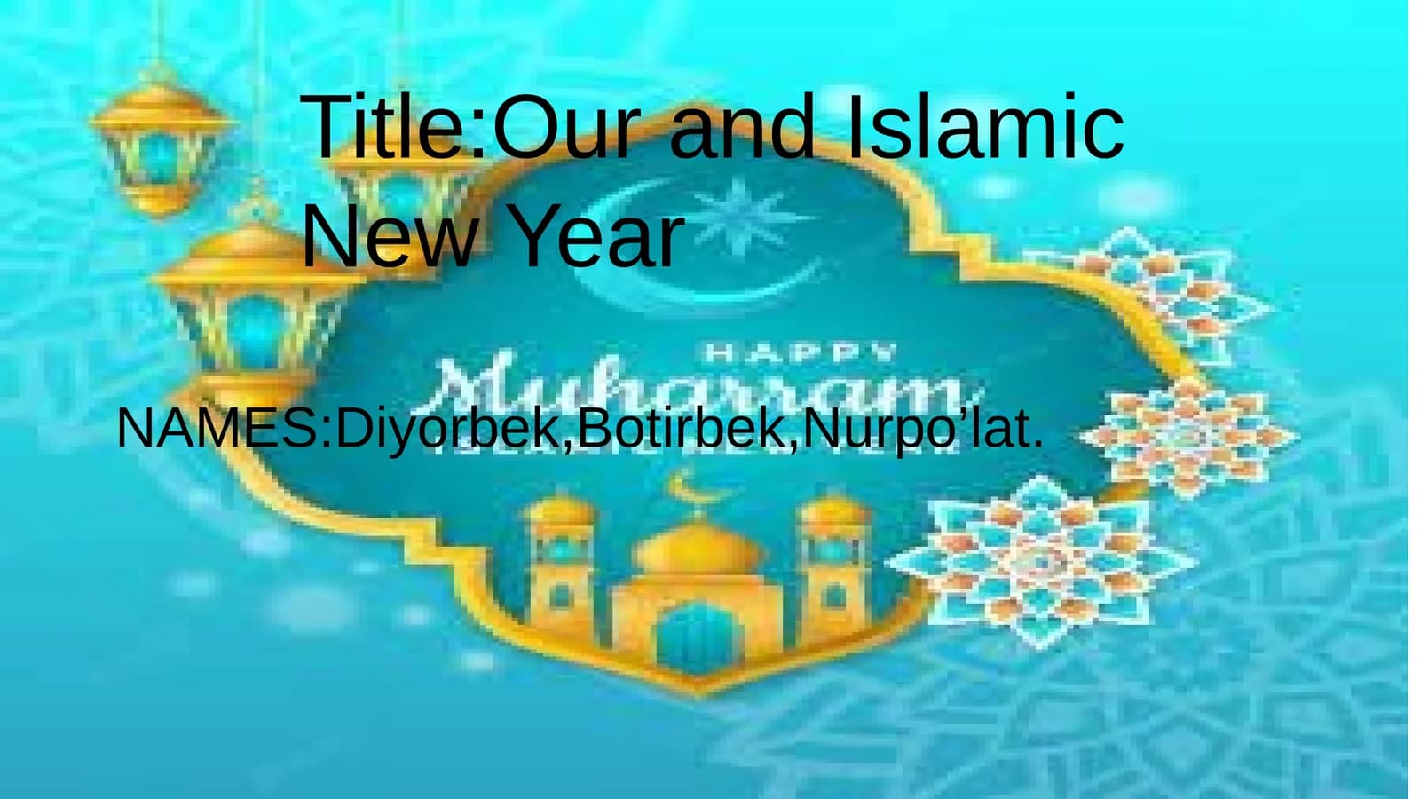 Islamic New Year
