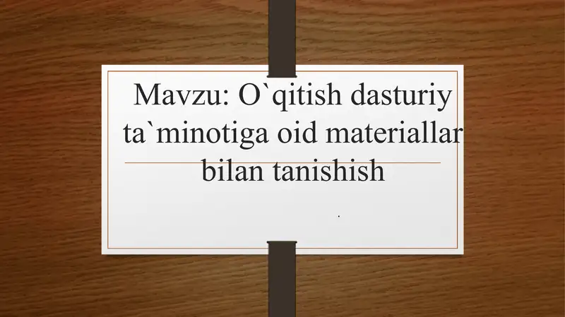Product slide 1