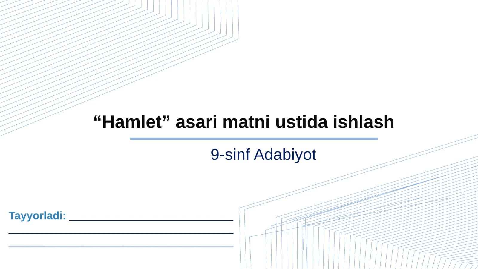 HAMLET ASARI
