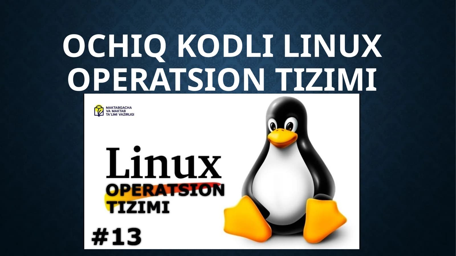Linux operatsion tizimi