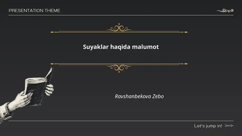 Suyaklar haqida malumot