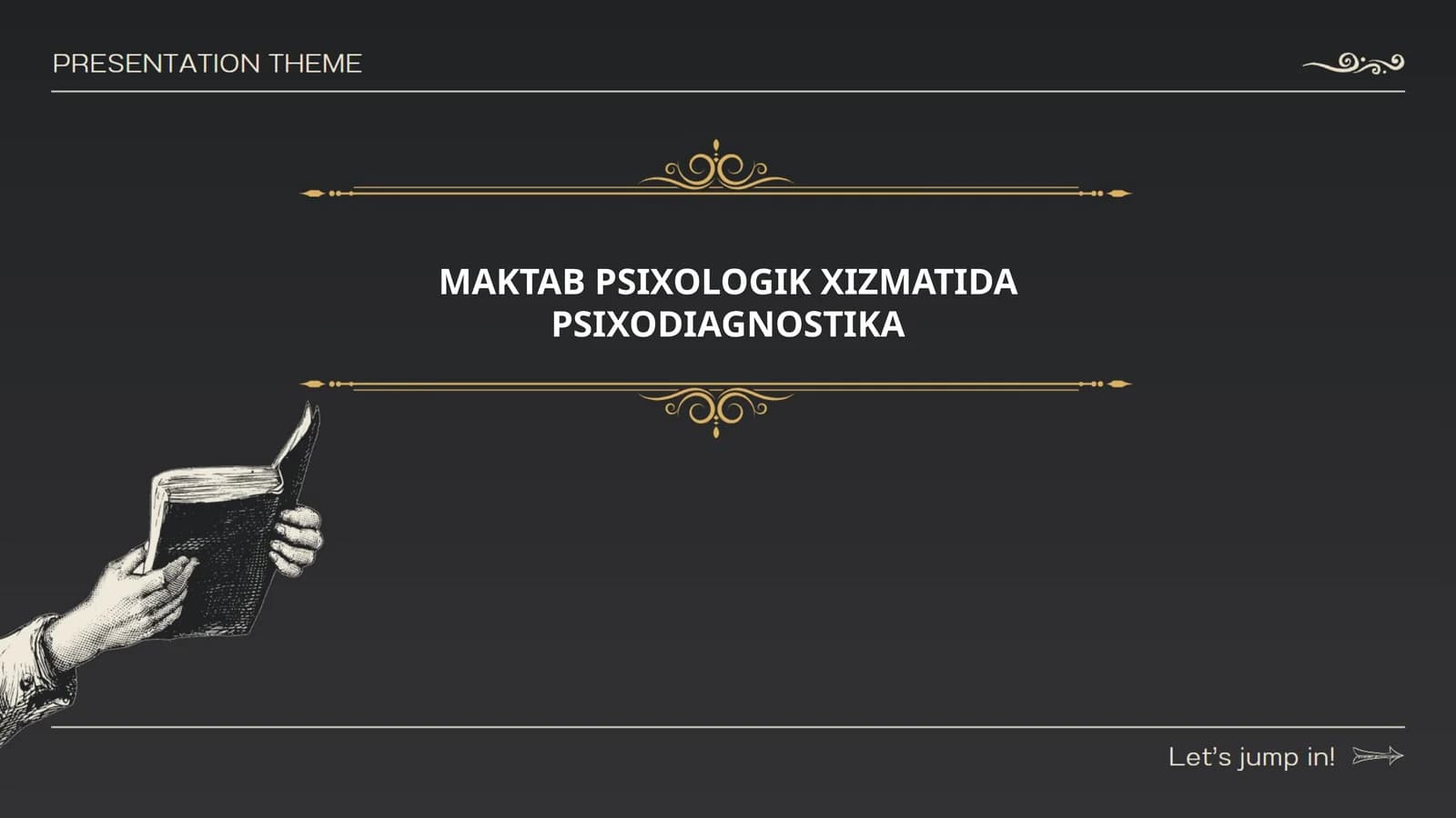 MAKTAB PSIXOLOGIK XIZMATIDA PSIXODIAGNOSTIKA