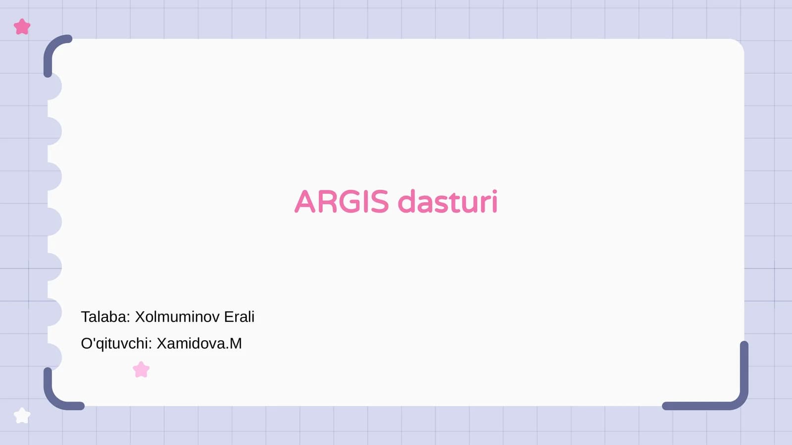 ARGIS dasturi