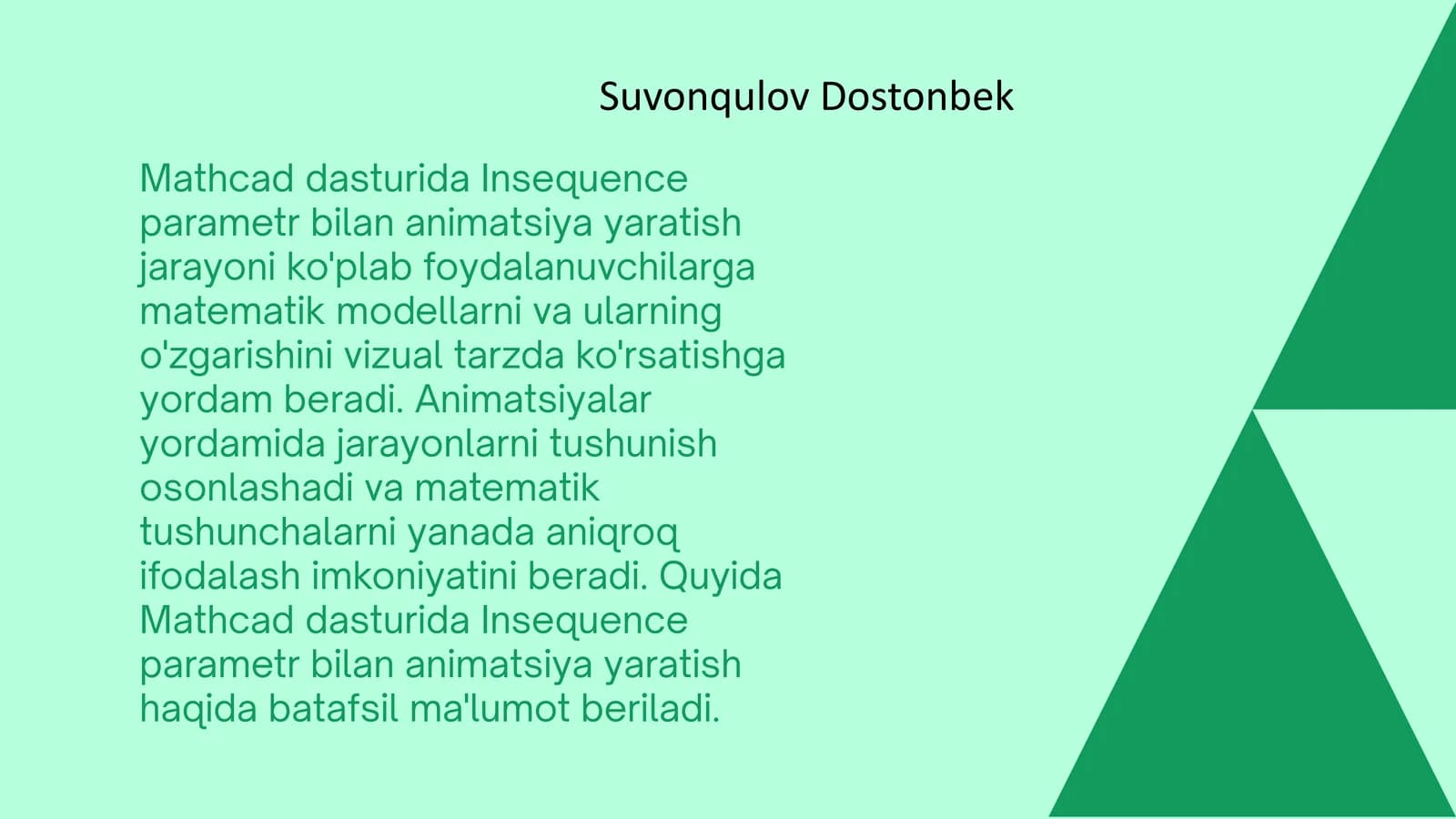 Mathcad