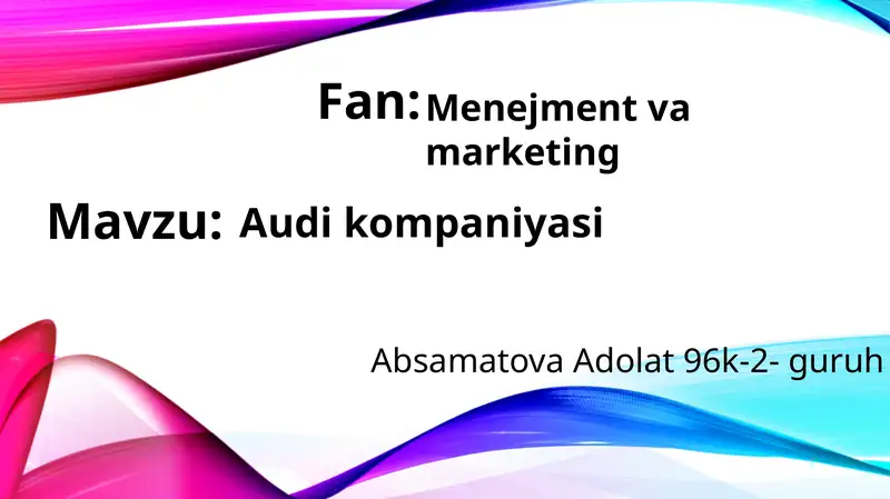 Product slide 1