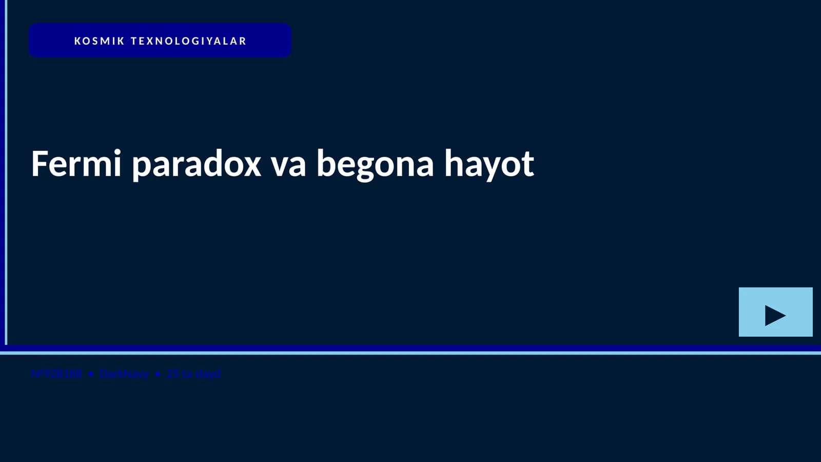 KOSMIK TEXNOLOGIYALAR