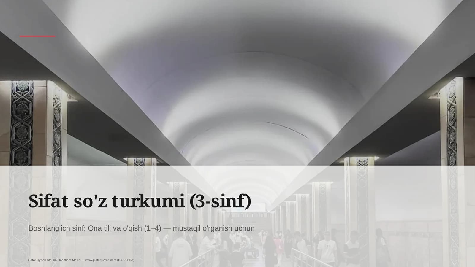Sifat so'z turkumi (3-sinf)